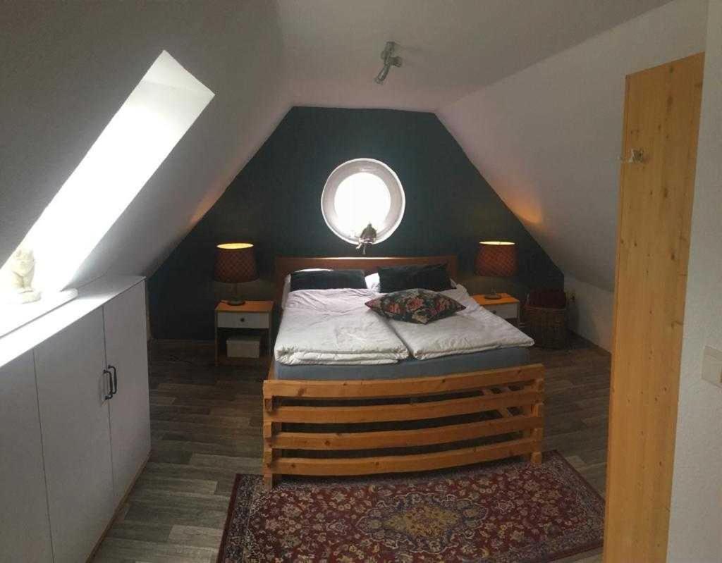 Ferienwohnung Higgen Adamla Stedesdorf Exterior foto